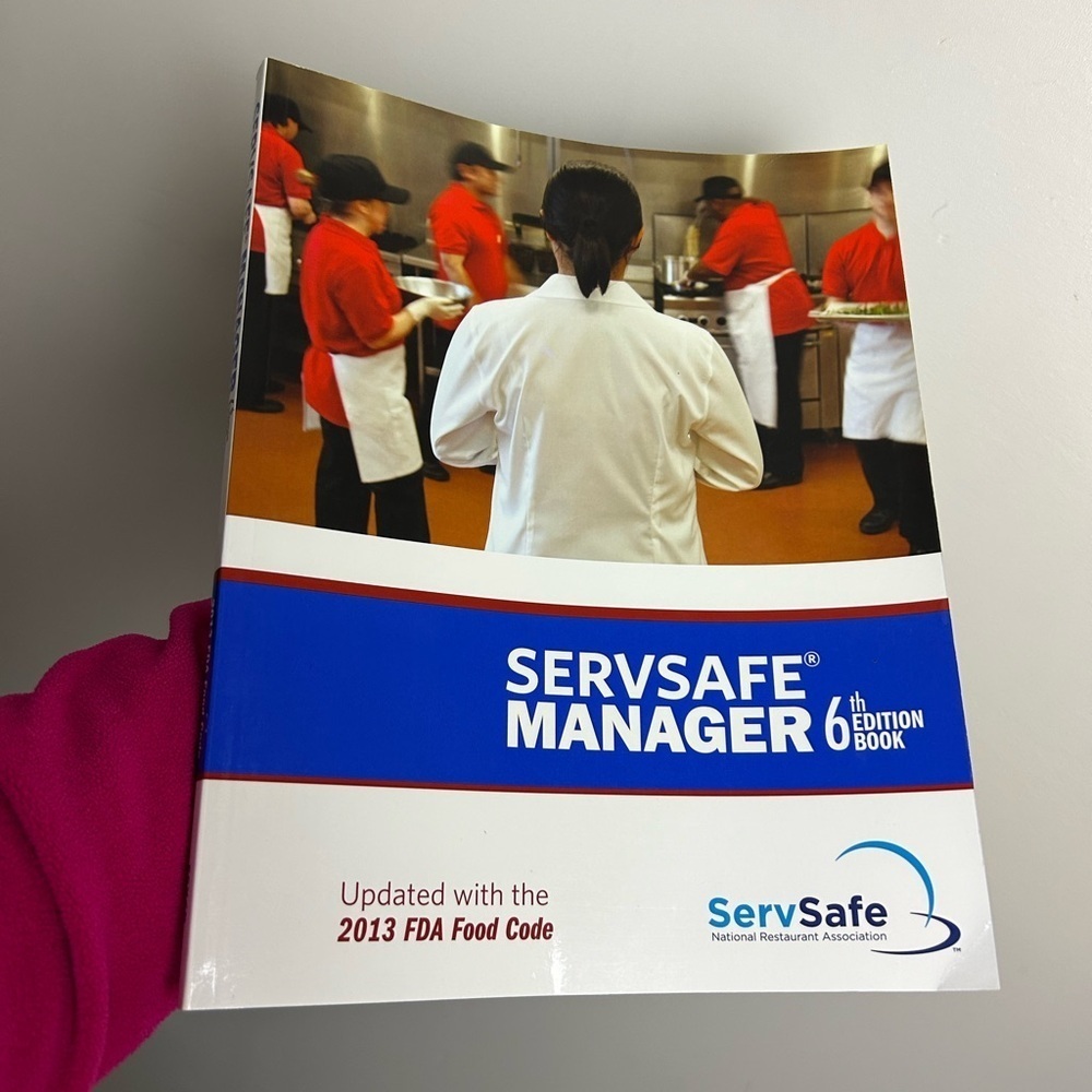 ServSafe Manager 6th Edition Book ESX6R V.1505‎ 2013 Update FDA Food Code